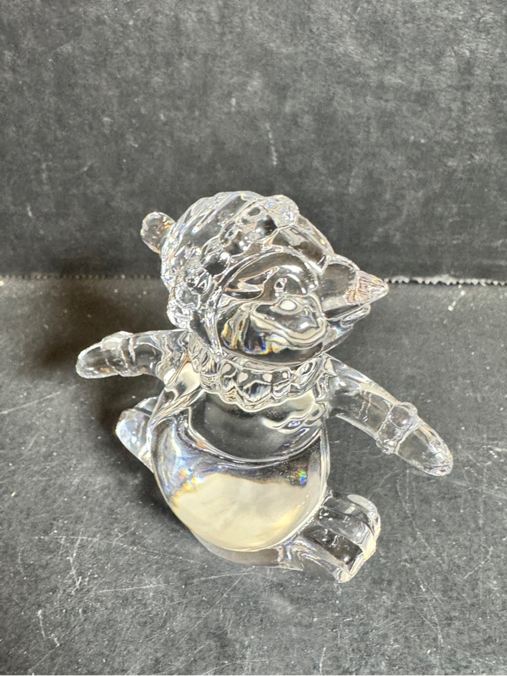 Princess House Clear Glass Penguin Figurine [Item 0338]